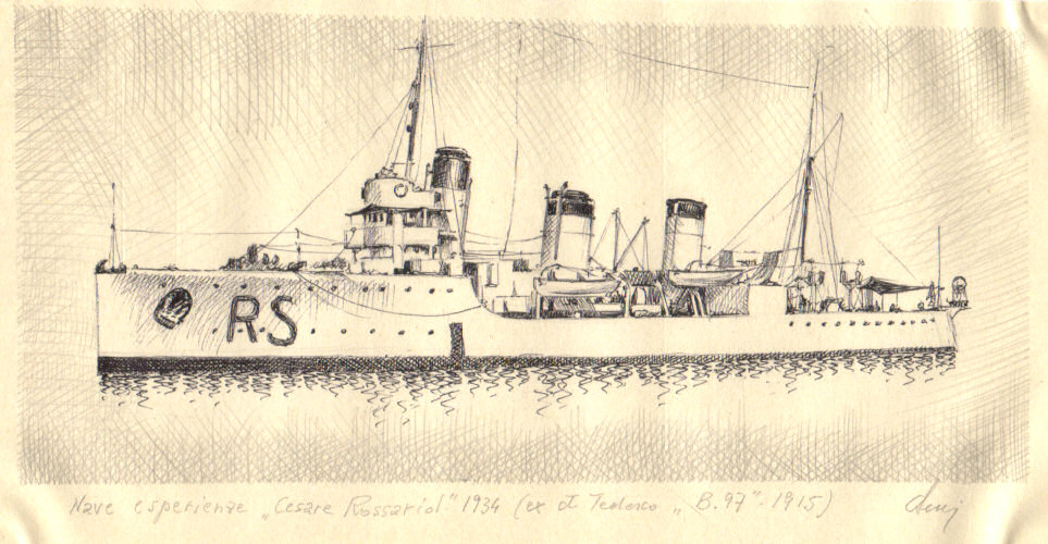 1934 - Nave esperienze 'Cesare Rossarol'